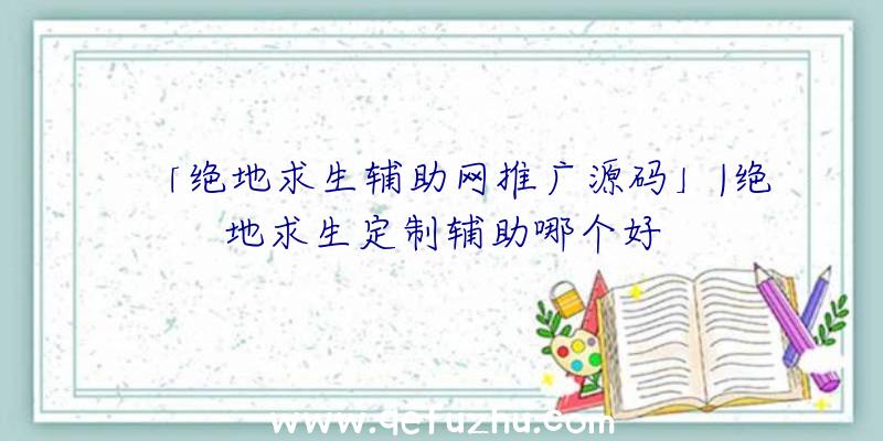 「绝地求生辅助网推广源码」|绝地求生定制辅助哪个好